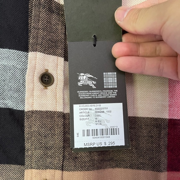 Burberry shirts for men - Picture 5 of 7